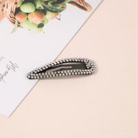 Casual Solid Color Metal Plating Hair Clip sku image 7