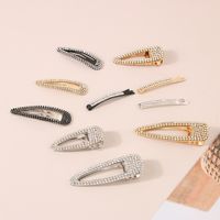 Casual Solid Color Metal Plating Hair Clip main image 2