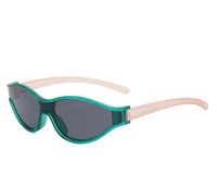 Basic Sports Geometric Pc Cat Eye Full Frame Sports Sunglasses main image 6