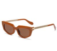 Basic Streetwear Cool Style Geometric Pc Cat Eye Full Frame Women's Sunglasses main image 3