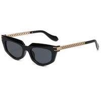 Basic Streetwear Cool Style Geometric Pc Cat Eye Full Frame Women's Sunglasses main image 2