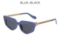 Basic Streetwear Cool Style Geometric Pc Cat Eye Full Frame Women's Sunglasses sku image 2