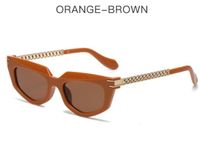 Basic Streetwear Cool Style Geometric Pc Cat Eye Full Frame Women's Sunglasses sku image 3
