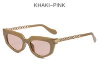 Basic Streetwear Cool Style Geometric Pc Cat Eye Full Frame Women's Sunglasses sku image 4