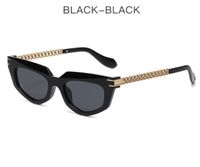 Basic Streetwear Cool Style Geometric Pc Cat Eye Full Frame Women's Sunglasses sku image 5