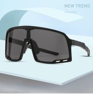 Streetwear Geometric Ac Square Full Frame Sports Sunglasses main image 4