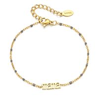 Style Moderne Œil Acier Au Titane Émail Bracelets sku image 30