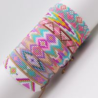 Simple Style Artistic Color Block Glass Rope Women's Bracelets main image 1