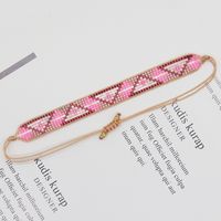 Simple Style Artistic Color Block Glass Rope Women's Bracelets sku image 7