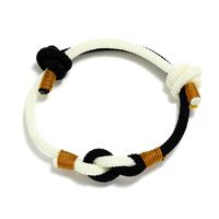 Rétro Style Simple Bloc De Couleur Nouer Corde Tricot Coupler Bracelets sku image 4