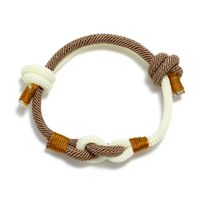 Rétro Style Simple Bloc De Couleur Nouer Corde Tricot Coupler Bracelets sku image 5