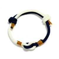 Rétro Style Simple Bloc De Couleur Nouer Corde Tricot Coupler Bracelets sku image 7