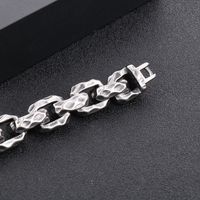 Hip-hop Solid Color Titanium Steel Men's Bracelets main image 6