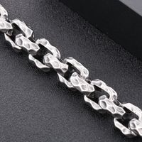 Hip-hop Solid Color Titanium Steel Men's Bracelets main image 8