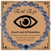 Ethnic Style Devil's Eye Natural Stone Beaded Bracelets main image 1