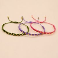 Casual Simple Style Square Rope Copper Knitting Unisex Bracelets main image 7