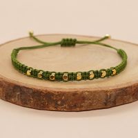 Casual Simple Style Square Rope Copper Knitting Unisex Bracelets main image 3