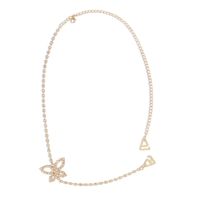 Jewelry Simple Butterfly Body Chain Elegant Fashion Invisible Shoulder Alloy Strap sku image 2