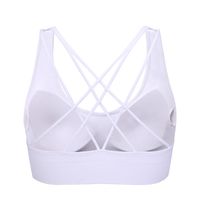 Simple Style Sports Solid Color Nylon Active Tops Bra main image 3