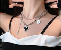 Sweet Heart Shape Alloy Women's Necklace main image 4