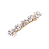 Women's Sweet Solid Color Metal Plating Inlay Artificial Pearls Rhinestones Hair Clip main image 5