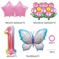 Birthday Butterfly Aluminum Film Party Balloons main image 2