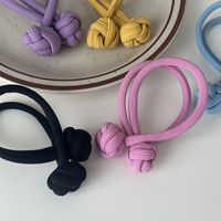 Simple Style Geometric Cloth Hair Tie main image 4