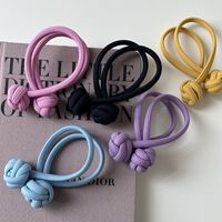 Simple Style Geometric Cloth Hair Tie main image 3