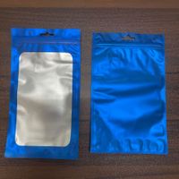 Simple Style Solid Color Matte Aluminum Plastic Storage Bag main image 2