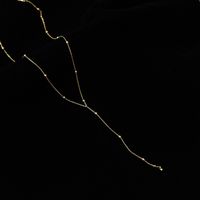 Elegant Einfarbig Kupfer Überzug Halskette sku image 1