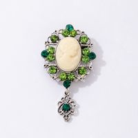 Glam Ethnic Style Commute Angel Alloy Inlay Artificial Crystal Resin Women's Brooches 1 Piece main image 2