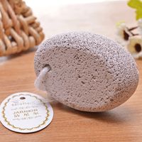 Factory Oval Goose Oval Pumice Stone Color Natural Pumice Stone Volcanic Rock Foot Grinding Get Rid Of Foot Skin Impurity Pumice Stone sku image 3