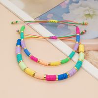 Casual Vacation Multicolor Soft Clay Copper Wholesale Bracelets main image 1