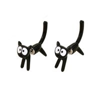 1 Pair Cute Cartoon Cat Plating Alloy Ear Studs main image 4