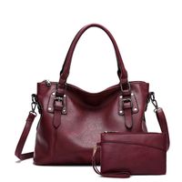 Women's Medium All Seasons Pu Leather Vintage Style Handbag sku image 7