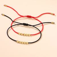 Elegant Cute Solid Color Copper Bracelets In Bulk main image 3