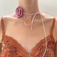 Vintage-stil Einfacher Stil Blume Tuch Frau Halsband sku image 3
