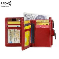 Women's Solid Color Pu Leather Zipper Buckle Wallets main image 2