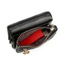 Unisex Solid Color Pu Leather Hidden Buckle Coin Purses main image 4