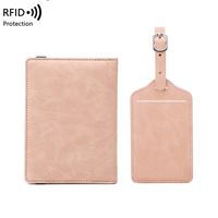 Unisex Solid Color Pu Leather Card Holders main image 4