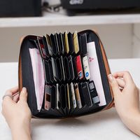 Women's Solid Color Pu Leather Zipper Wallets main image 5