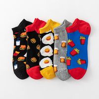 Men's Casual Abstract Cotton Printing Ankle Socks A Pair main image 4