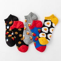 Men's Casual Abstract Cotton Printing Ankle Socks A Pair main image 5