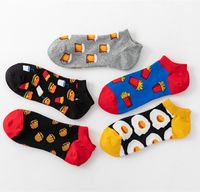 Men's Casual Abstract Cotton Printing Ankle Socks A Pair main image 2