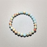 Ethnic Style Colorful Natural Stone Bracelets sku image 1