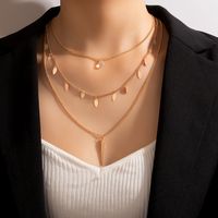 Nihaojewelry Großhandel Schmuck Mode Neue Langkettige Anhänger Perlen Mehrschichtige Halskette sku image 2