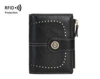 Women's Solid Color Pu Leather Zipper Buckle Wallets sku image 6