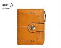 Women's Solid Color Pu Leather Zipper Buckle Wallets sku image 1