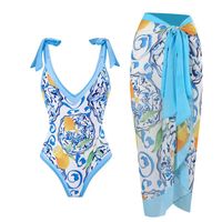Women's Lady Printing One Pieces 1 Piece main image video