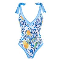 Women's Lady Printing One Pieces 1 Piece main image 8